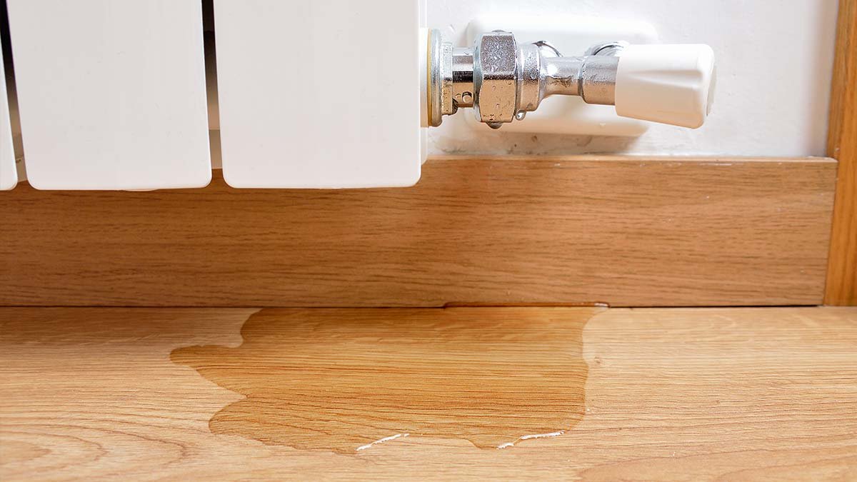 leaking radiator valve - proplumber.uk